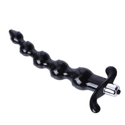 ลูกปัดก้นสั่นนุ่มนวดต่อมลูกหมากเสียบก้นของเล่นผู้ใหญ่ทางทวารหนักสำหรับผู้หญิง