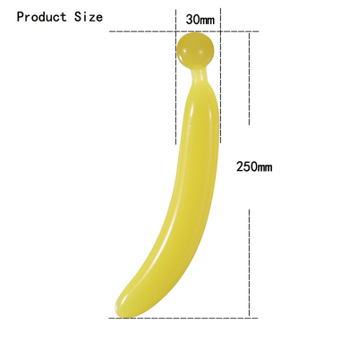 ขายร้อนผลไม้ผักคริสตัล Dildos Anal Plug ช่องคลอด Clitoris Massager ของเล่นสำหรับหญิง Masturbation