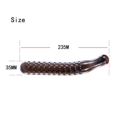 ขายร้อนผลไม้ผักคริสตัล Dildos Anal Plug ช่องคลอด Clitoris Massager ของเล่นสำหรับหญิง Masturbation