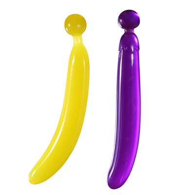 ขายร้อนผลไม้ผักคริสตัล Dildos Anal Plug ช่องคลอด Clitoris Massager ของเล่นสำหรับหญิง Masturbation