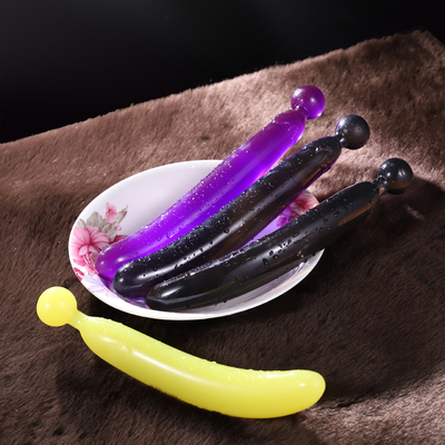 ขายร้อนผลไม้ผักคริสตัล Dildos Anal Plug ช่องคลอด Clitoris Massager ของเล่นสำหรับหญิง Masturbation