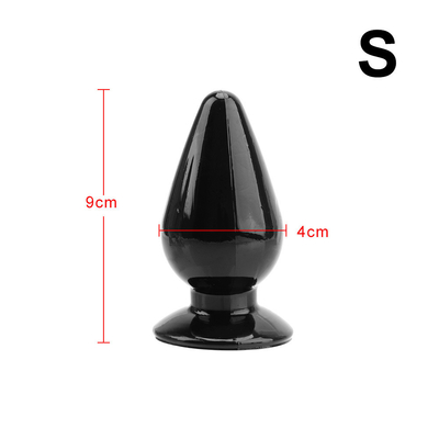 ของเล่นทางเพศทางทวารหนักขนาดใหญ่ G-point Clitoris Flirting Butt Plug นวดต่อมลูกหมาก Anus สำหรับเกม Sex Play