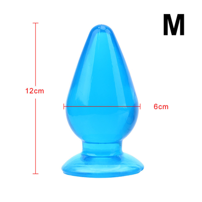 ของเล่นทางเพศทางทวารหนักขนาดใหญ่ G-point Clitoris Flirting Butt Plug นวดต่อมลูกหมาก Anus สำหรับเกม Sex Play
