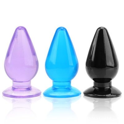 ของเล่นทางเพศทางทวารหนักขนาดใหญ่ G-point Clitoris Flirting Butt Plug นวดต่อมลูกหมาก Anus สำหรับเกม Sex Play