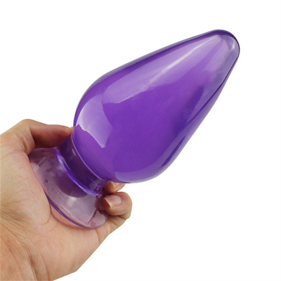 ของเล่นทางเพศทางทวารหนักขนาดใหญ่ G-point Clitoris Flirting Butt Plug นวดต่อมลูกหมาก Anus สำหรับเกม Sex Play