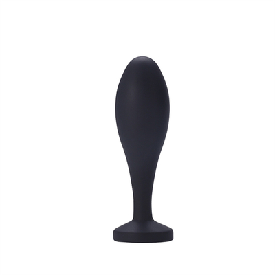 Drop Shipping ซิลิโคน Anal Sex ของเล่น Water Drop Design สีดำ Anal Massager Butt Plug Anal Plug Set