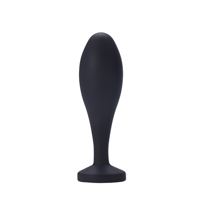 Drop Shipping ซิลิโคน Anal Sex ของเล่น Water Drop Design สีดำ Anal Massager Butt Plug Anal Plug Set