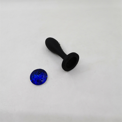 Drop Shipping ซิลิโคน Anal Sex ของเล่น Water Drop Design สีดำ Anal Massager Butt Plug Anal Plug Set