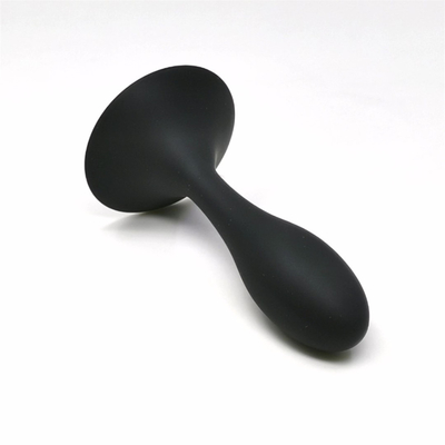 Drop Shipping ซิลิโคน Anal Sex ของเล่น Water Drop Design สีดำ Anal Massager Butt Plug Anal Plug Set