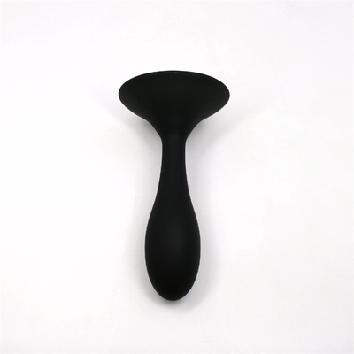 Drop Shipping ซิลิโคน Anal Sex ของเล่น Water Drop Design สีดำ Anal Massager Butt Plug Anal Plug Set