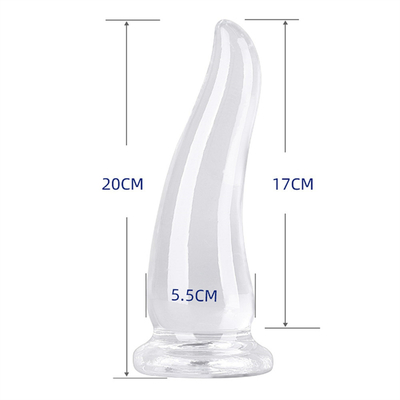 ซุปเปอร์อ่อนนุ่ม Tentacle Butt Plugs ดิลโด้ น้ําแข็งยืดหยุ่น นวดต่อมะเร็งสําหรับผู้ชาย ผู้หญิง