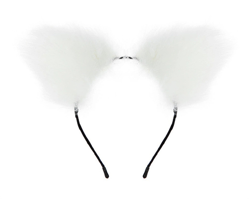 สไตล์ใหม่ Fox Tail Anal Plug ของเล่น, Anal Butt Plug, Tail Anal Plug สําหรับผู้หญิง Fancy Cat Kitty Costume Ear Party Hair Head