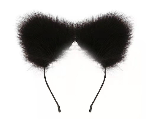 สไตล์ใหม่ Fox Tail Anal Plug ของเล่น, Anal Butt Plug, Tail Anal Plug สําหรับผู้หญิง Fancy Cat Kitty Costume Ear Party Hair Head
