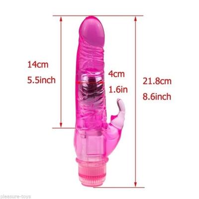 กระต่ายกระต่าย กระต่าย G-Spot Vibrator อุปกรณ์หญิง สีลิคอนสั่นสั่น สั่นสั่น