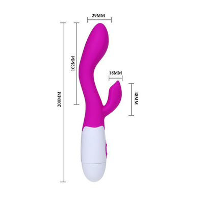ขายร้อน G Spot Dildo รูปทรงกุหลาบ Vibrator ของเล่นเพศสําหรับผู้หญิง