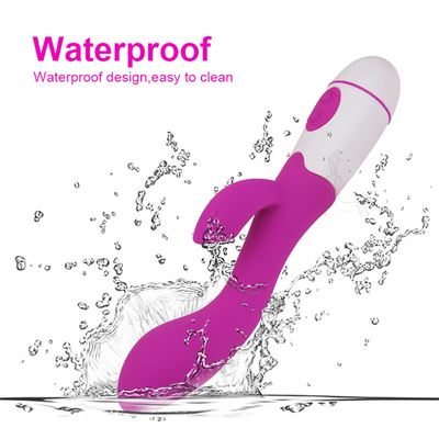 ขายร้อน G Spot Dildo รูปทรงกุหลาบ Vibrator ของเล่นเพศสําหรับผู้หญิง