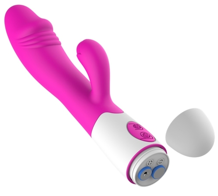 ขายร้อน G Spot Dildo รูปทรงกุหลาบ Vibrator ของเล่นเพศสําหรับผู้หญิง