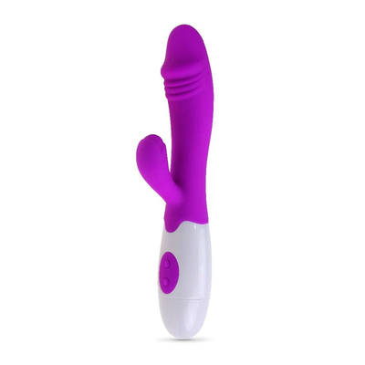 ขายร้อน G Spot Dildo รูปทรงกุหลาบ Vibrator ของเล่นเพศสําหรับผู้หญิง