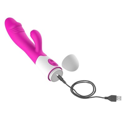 ขายร้อน G Spot Dildo รูปทรงกุหลาบ Vibrator ของเล่นเพศสําหรับผู้หญิง