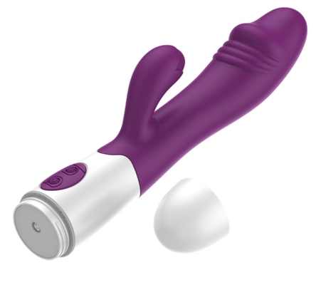 ขายร้อน G Spot Dildo รูปทรงกุหลาบ Vibrator ของเล่นเพศสําหรับผู้หญิง