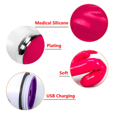 กระต่าย Vibrator คลิทอริส Stimulator ของเล่นเพศสัมพันธ์เพศสัมพันธ์สําหรับผู้หญิง masturbator G-spot Massager