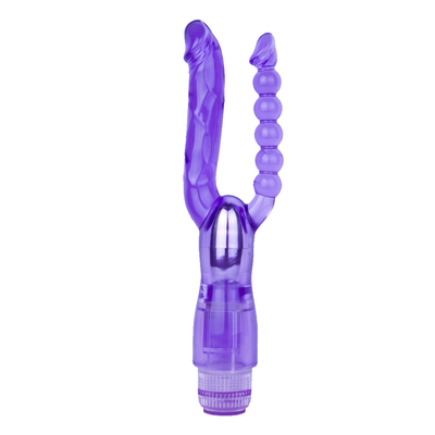 สัตว์เล่นเซ็กส์ หญิง Vibrator G-spot Massager Double Vibrator สําหรับผู้หญิง