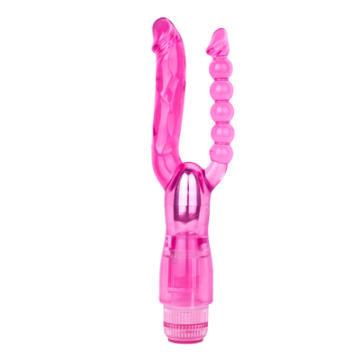 สัตว์เล่นเซ็กส์ หญิง Vibrator G-spot Massager Double Vibrator สําหรับผู้หญิง