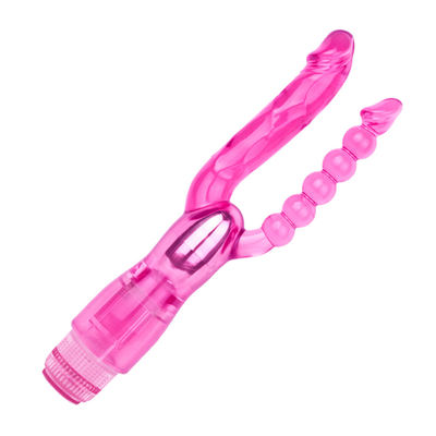 สัตว์เล่นเซ็กส์ หญิง Vibrator G-spot Massager Double Vibrator สําหรับผู้หญิง