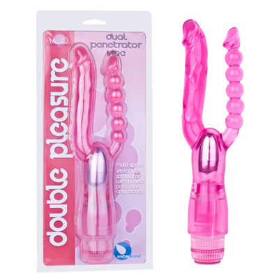สัตว์เล่นเซ็กส์ หญิง Vibrator G-spot Massager Double Vibrator สําหรับผู้หญิง