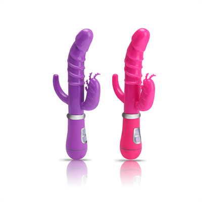 ผู้หญิง G Spot Rabbit Vibrator เครื่องสั่นกระต่ายขนาดใหญ่