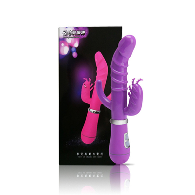 ผู้หญิง G Spot Rabbit Vibrator เครื่องสั่นกระต่ายขนาดใหญ่