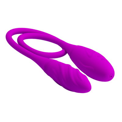 เครื่องสั่นอารมณ์แบบ Anal Double Vibrators 6 เครื่องสั่นอารมณ์ G-spot หลายสปีด เครื่องสั่นอารมณ์ไข่ เครื่องสั่นอารมณ์คลิทอรัลแบบชาร์จใหม่ สําหรับคู่รัก