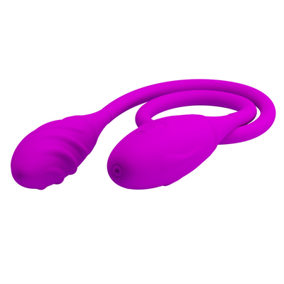 เครื่องสั่นอารมณ์แบบ Anal Double Vibrators 6 เครื่องสั่นอารมณ์ G-spot หลายสปีด เครื่องสั่นอารมณ์ไข่ เครื่องสั่นอารมณ์คลิทอรัลแบบชาร์จใหม่ สําหรับคู่รัก