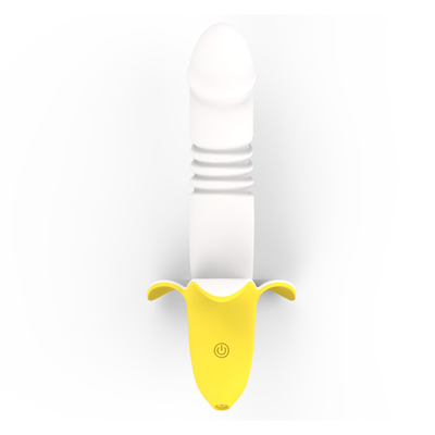 สูตรเล่นเพศผู้ใหญ่รูปกล้วย G-Spot วัจิน่าเลีย Vibrator สําหรับผู้หญิง