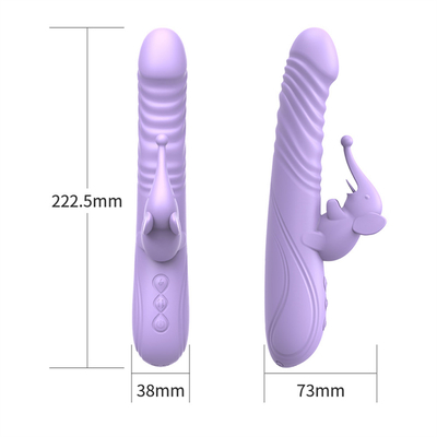 สีซิลิโคน ยืดหยุ่น เครื่องสั่นกระต่าย G Spot Clitoris Stimulator ของเล่นเพศหญิง เครื่องสั่นกระต่ายสําหรับเพศหญิง