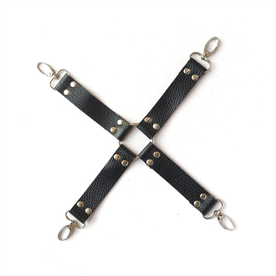 10pcs/set SM Products Bondage PU Leather Fetish Kit กักขังทาสของเล่นเพศ