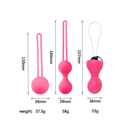 วาจีนซิลิโคน Kegel ออกกําลังกาย วากินา Kegel บอลสําหรับการออกกําลังกายพื้นกระโปรงหญิง
