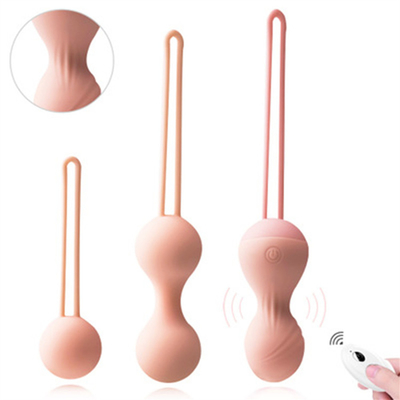 วาจีนซิลิโคน Kegel ออกกําลังกาย วากินา Kegel บอลสําหรับการออกกําลังกายพื้นกระโปรงหญิง