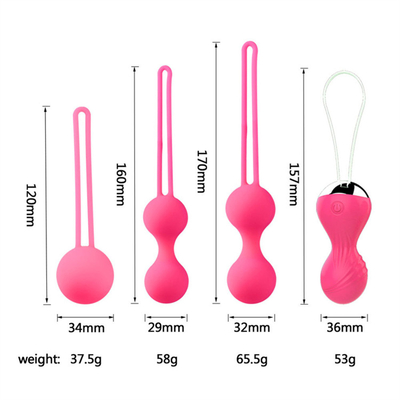 วาจีนซิลิโคน Kegel ออกกําลังกาย วากินา Kegel บอลสําหรับการออกกําลังกายพื้นกระโปรงหญิง