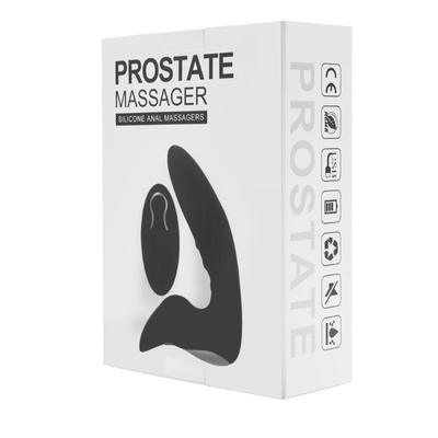 เครื่องนวดต่อมลูกต่อมลูกต่อมลูกแบบรีโมท คอนโทรล USB ชาร์จอเนลไวบราเตอร์ ของเล่นต่อมลูกสําหรับผู้ชาย