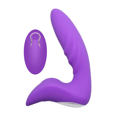 เครื่องนวดต่อมลูกต่อมลูกต่อมลูกแบบรีโมท คอนโทรล USB ชาร์จอเนลไวบราเตอร์ ของเล่นต่อมลูกสําหรับผู้ชาย