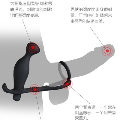 10 ความถี่ Double Penetration Anal Plug Dildo Butt Plug Vibrator สําหรับผู้ชาย เข็มขัดบนกระเพาะสมอง Plug ของเล่นเพศสําหรับผู้ใหญ่