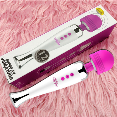 AV Vibrator ผลิตภัณฑ์เพศสําหรับผู้หญิง G Spot Massager เครื่องกระตุ้นจอกระเพาะเพศที่แรงกระแทก Dildo ของเล่นเพศหญิง