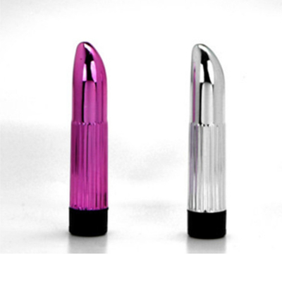 เครื่องสั่นสะเทือน G-spot สีเงินสําหรับผู้หญิง