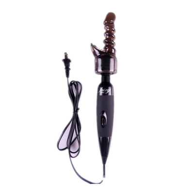 TPE G Spot Vibrators เครื่องนวด AV Wand Head Covers อะሴสอรี่ ของเล่นเพศสําหรับผู้หญิง