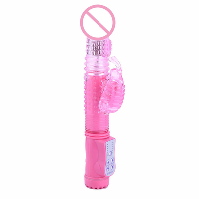 เครื่องสั่นกระต่ายหมุนได้ หัวกระแทก ดิลโด หลุมเพศ pussy sex toys เครื่องสั่นกระต่าย