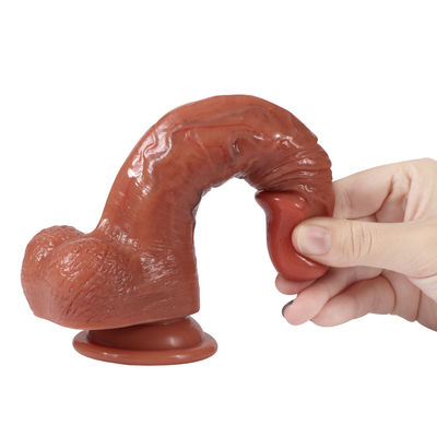 เพศสัมพันธ์ของผู้หญิงที่มีคุณภาพสูง Dildo ของเล่นที่จริงสําหรับผู้หญิง