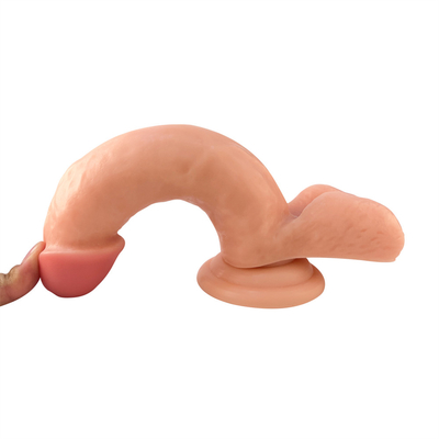 2023 อเมริกัน ขายร้อน PVC ใหญ่จริง Dildo ด้วยแรง Sucker คอแท้และยกไขว้