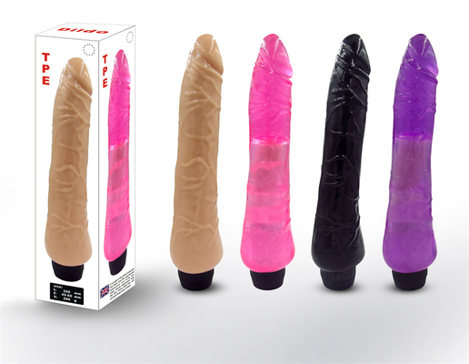 G Spot คลิทอรัล สติมูเลอร์ ซิลิโคนเจลลี่ Vibrator Dildo สําหรับผู้หญิง