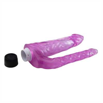 สินค้าใหม่ ของเล่นเพศหญิง สั่นสะเทือนดีลโดคู่ TPE Vibrator ในโปรโมชั่น
